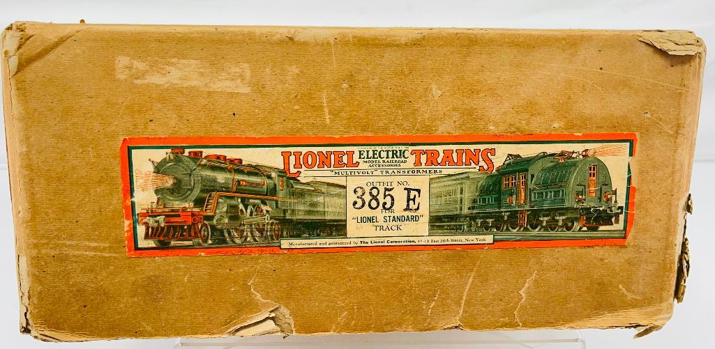 Lionel Prewar Standard Gauge 385E Set Box Only (1 of 7)