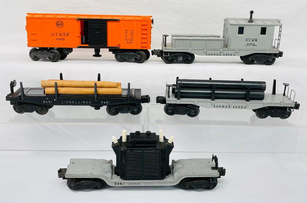 Lionel Postwar O Gauge Five (5) Assorted Freight Cars (1 of 6)