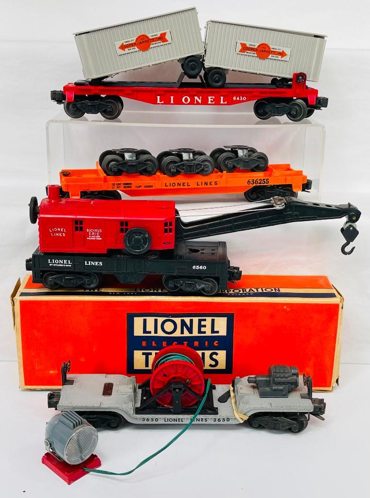 Lionel Postwar O Gauge Four (4) Assorted Freight Cars (1 of 7)