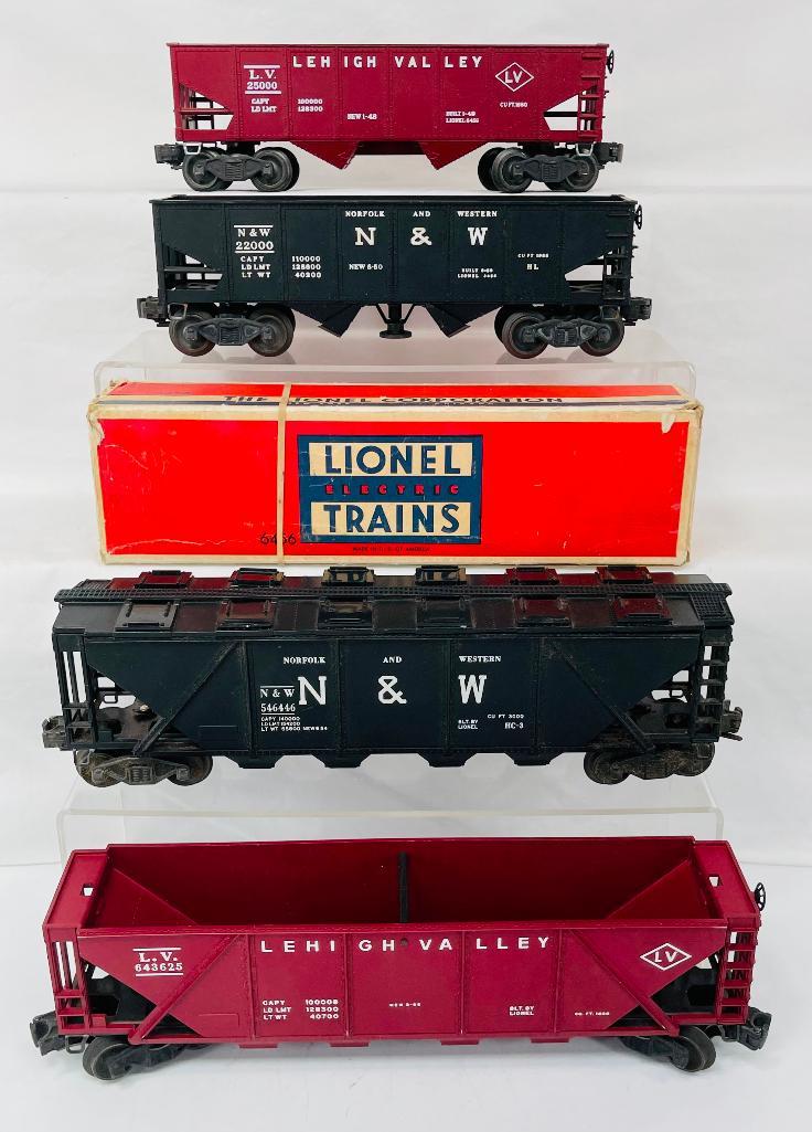 Lionel Postwar O Gauge 5464 Black - 6436 Maroon - 6456 Maroon - 3456 Black (1 of 6)