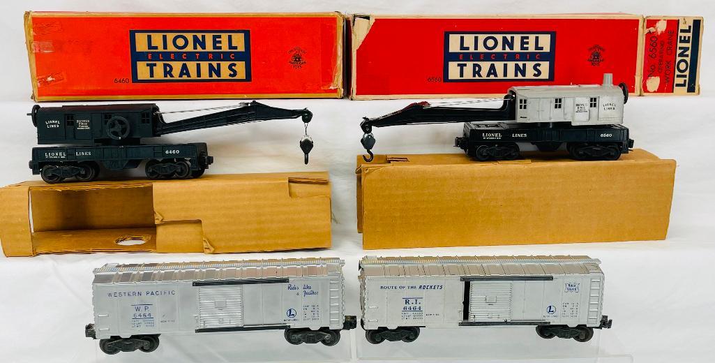 Lionel Postwar O Gauge 6460 Black - 6560 Silver - 6464 Western Pacific - 6464 Rock Island (1 of 11)