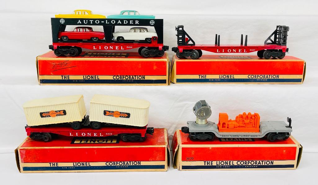 Lionel Postwar O Gauge Four (4) Assorted Freight Cars (1 of 10)