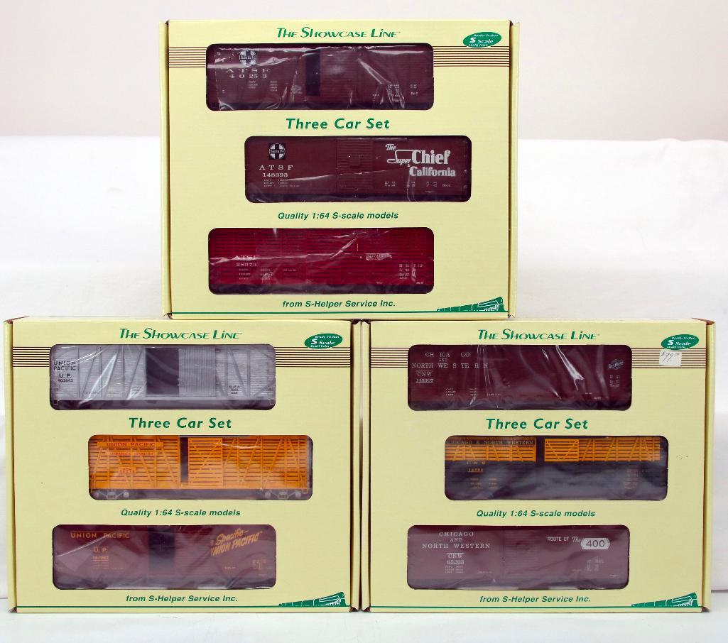 New S - Helper S Gauge 3 Car Freight Set X3 (1 of 5)
