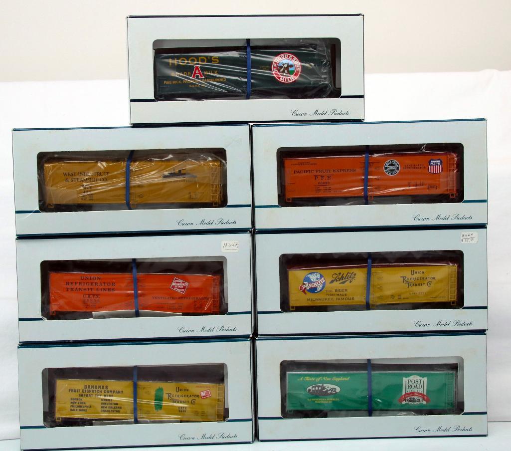 New Crown Model Products S Gauge Seven (7) Assorted Freight Cars (1 of 6)