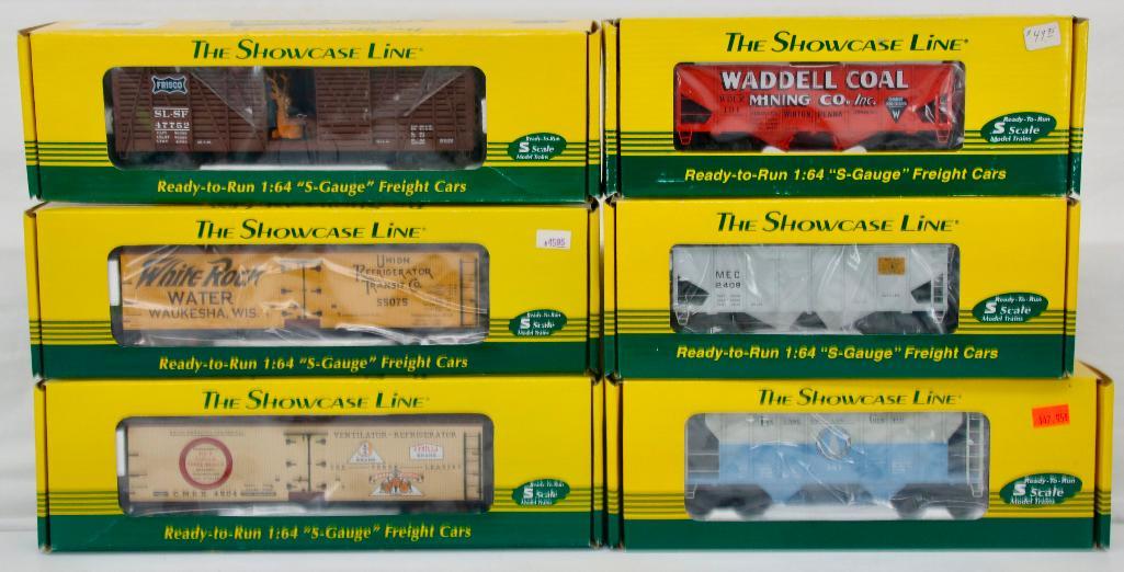 New S - Helper S Gauge Six (6) Assorted Freight Cars (1 of 5)