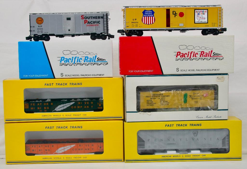 American Models S Gauge Three (3) Assorted Freight Cars (1 of 9)
