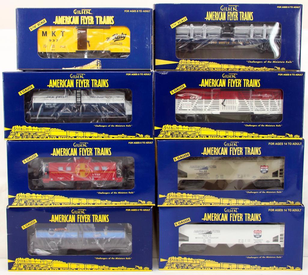 New AF Lionel S Gauge Eight (8) Assorted Freight Cars (1 of 6)