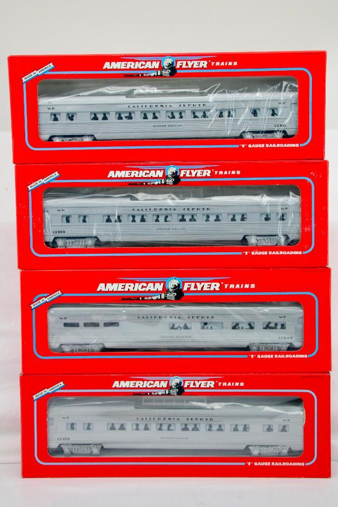 New AF Lionel S Gauge Four (4) Assorted Western Pacific Passenger Cars (1 of 4)