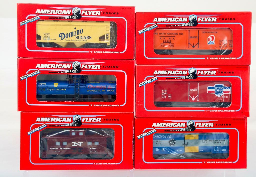 New AF Lionel S Gauge Six (6) Assorted Freight Cars (1 of 5)