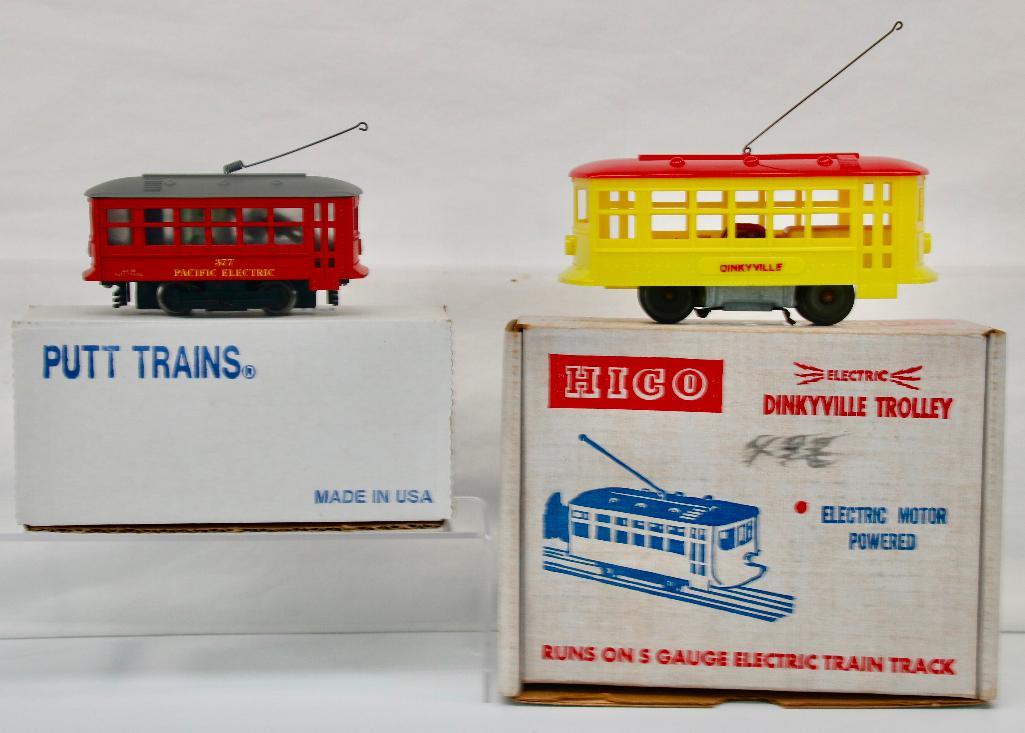 New Putt Trains S Gauge Pacific Electric Trolley/dinkyville Trolley S