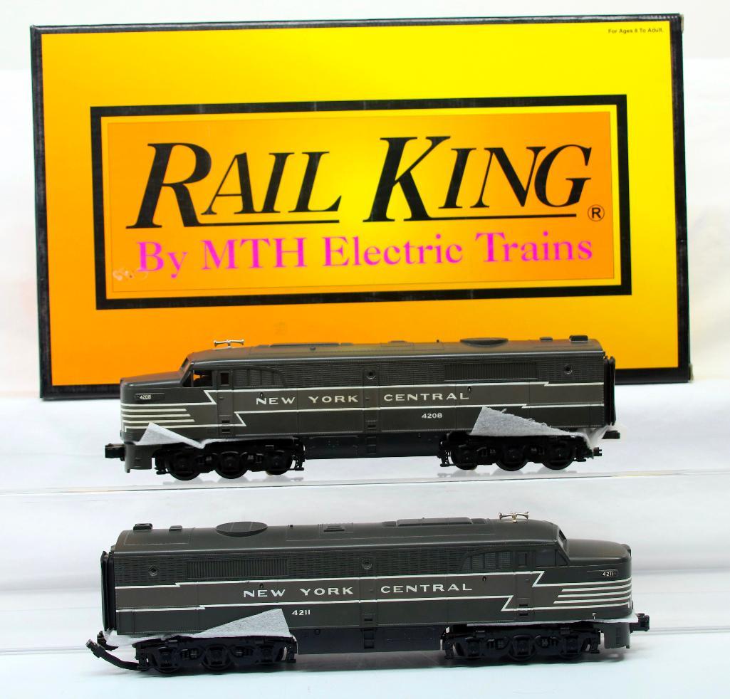 MTH Rail King O Gauge New York Central Alco PA AA Diesel Set (1 of 8)