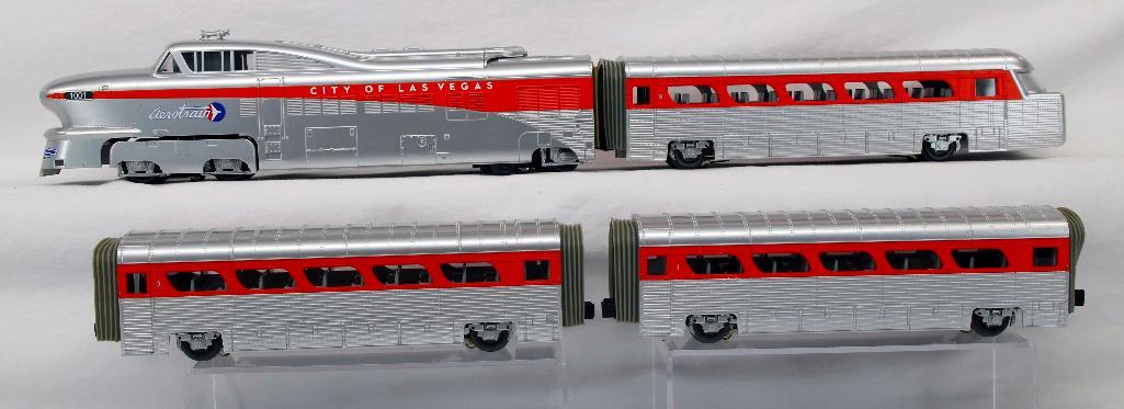 MTH Rail King O Gauge Union Pacific Aerotrain Diesel Passenger Set (1 of 16)