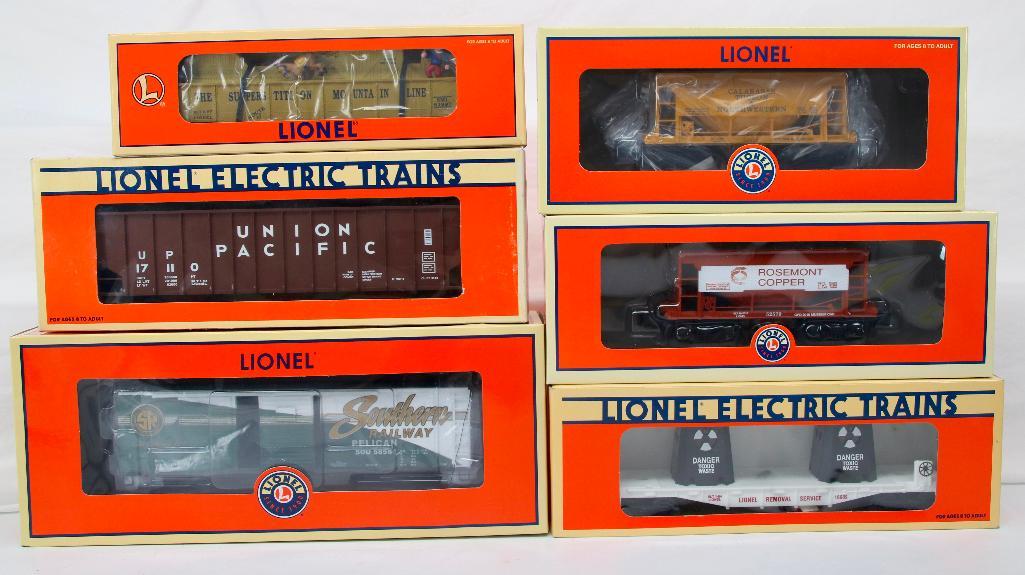 New Lionel O Gauge Six (6) Assorted Freight Cars (1 of 8)