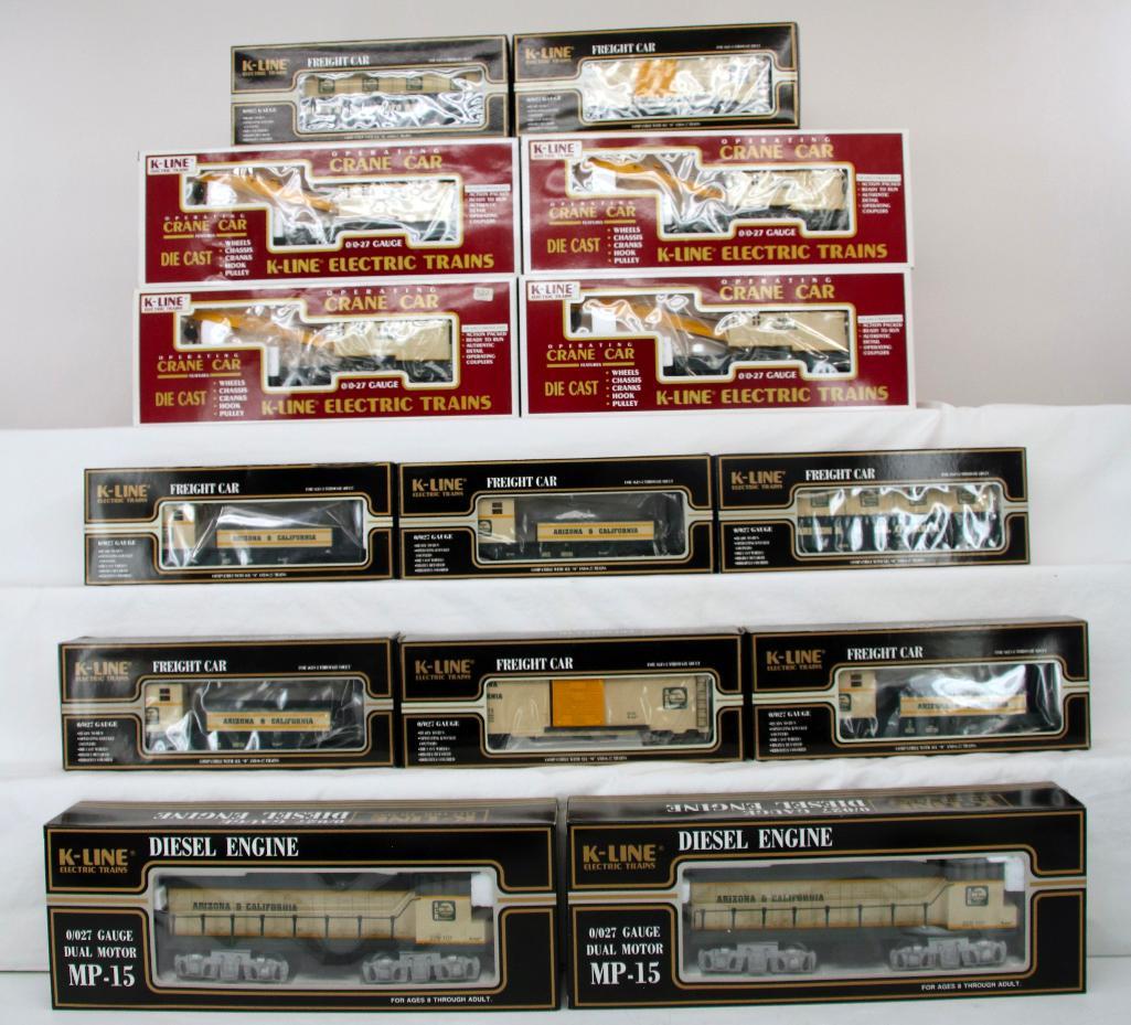 K-Line O Gauge Fourteen (14) Assorted Convention Cars (1 of 9)