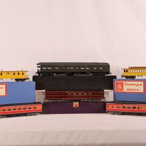 HO Brass Six (6) Assorted Passenger Cars (1 of 13)