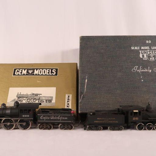 Gem Models NYC 4-4-0 Loco and Tender and United Ma and Pa Consolidation 2-8-O Loco and Tender (1 of 6)