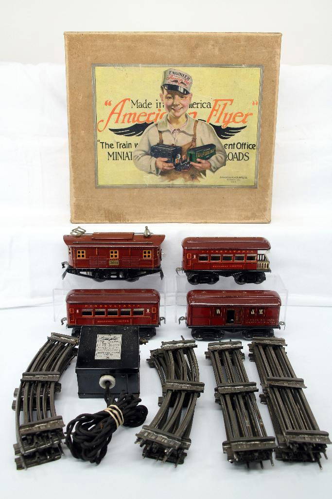 American Flyer Prewar O Gauge 1217 Broadway Limited Set Auction
