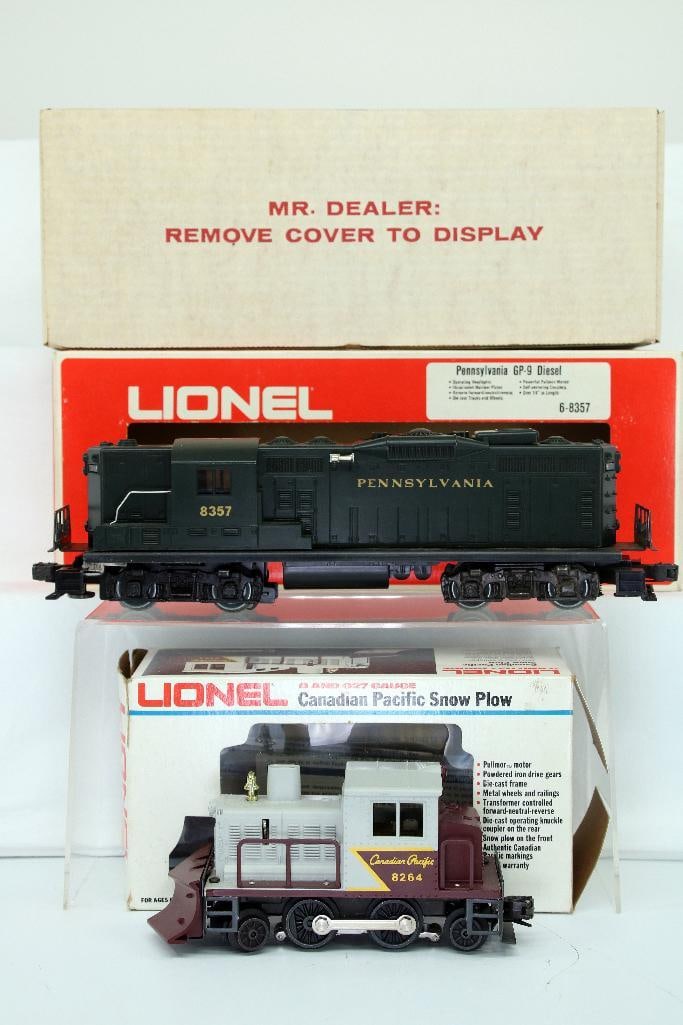 Modern Lionel O Gauge Pennsylvania GP -9 Diesel and Canadian Pacific Snowplow (1 of 5)