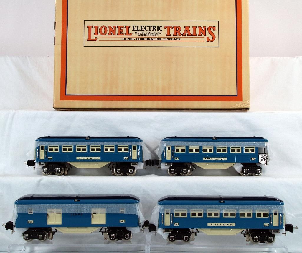 Lionel o gauge passenger top cars