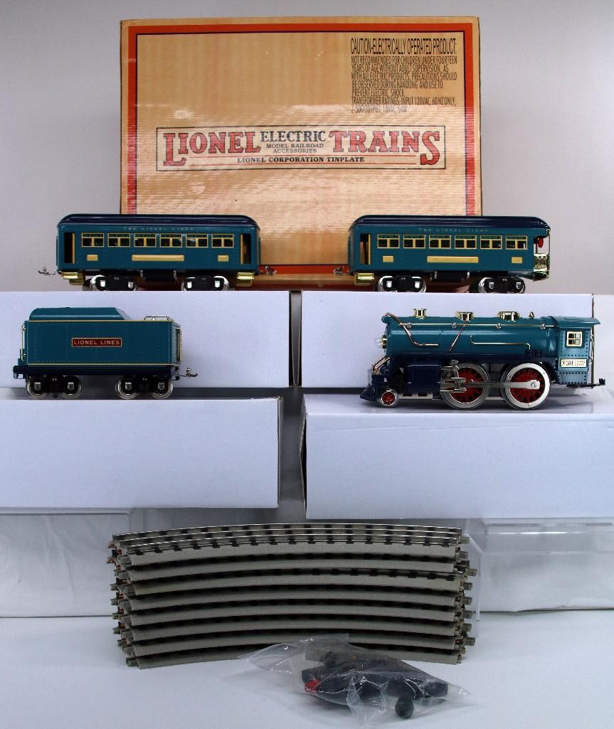 Modern Lionel Standard Gauge 384 Steam Passenger Set Jersey Central (1 of 19)