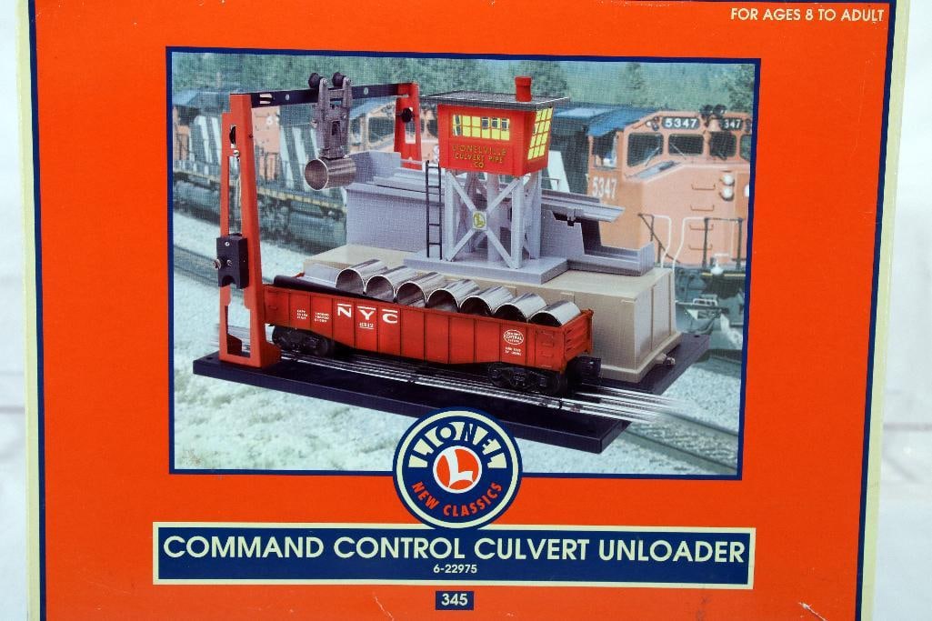 Modern Lionel Command Control Culvert Unloader #6 -22975 (1 of 3)