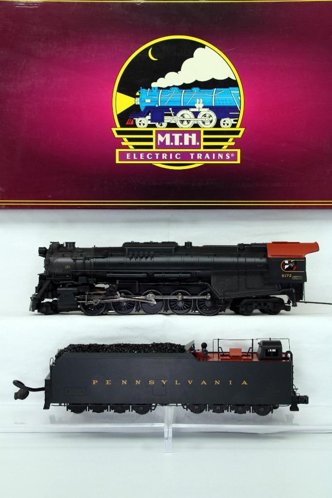 Mth O Gauge J -1 2 -10 -4 Pennsylvania Steam Loco And Tender Auction