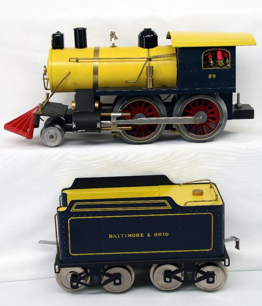 Classic Model Trains Standard Gauge B&o Loco And Tender Auction