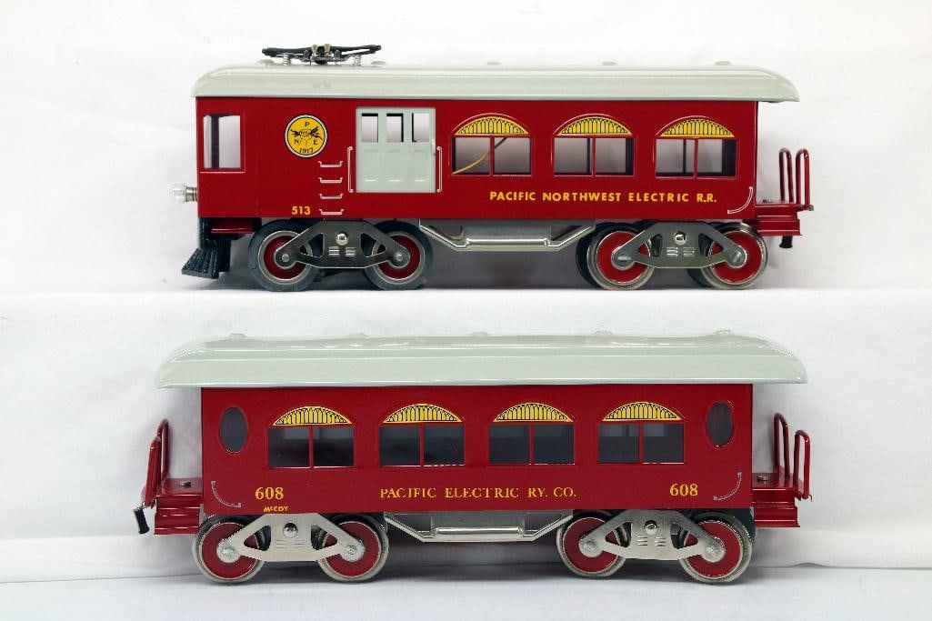 McCoy Standard Gauge #513 Pacific Northwest Electric R.R. Combo Baggage/Passenger Interurban Trolley (1 of 7)