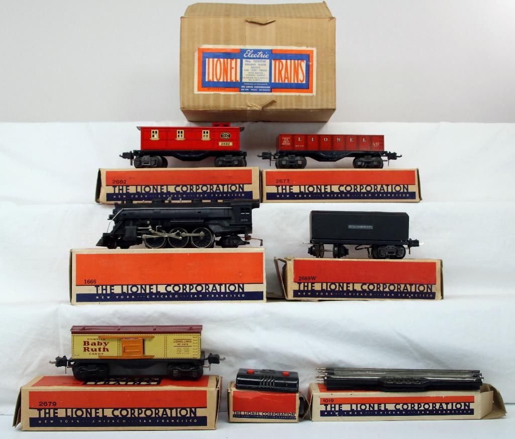 Lionel Prewar O Gauge 1089W 1666 Freight Set (1 of 13)