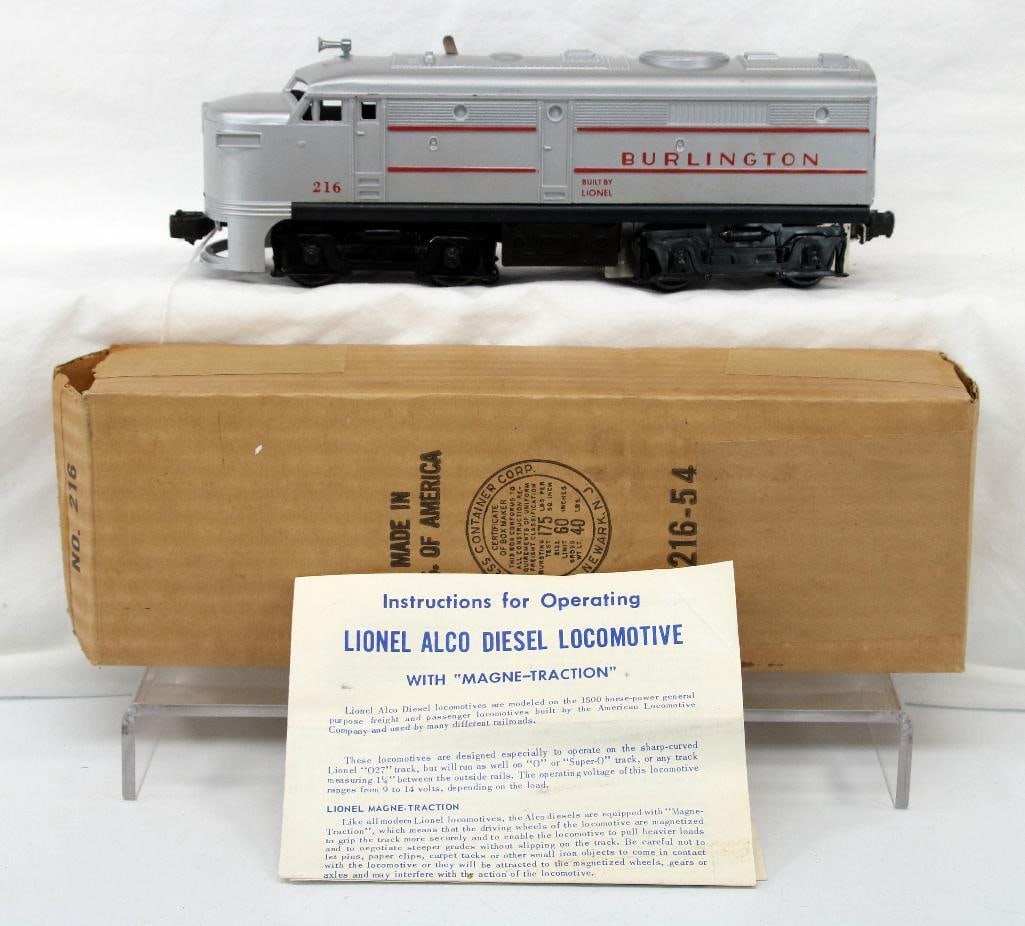 Lionel Postwar 216 Burlington A Powered Alco Unit (1 of 9)