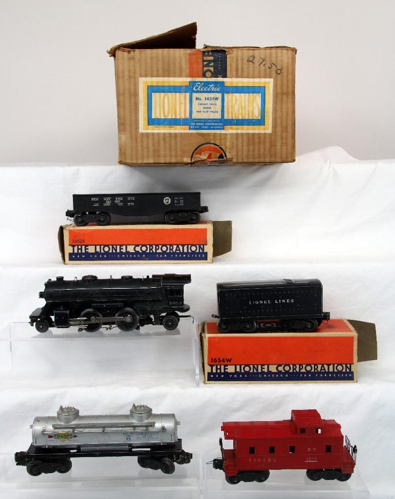Lionel Postwar 1431W 1654 Freight Set (1 of 9)