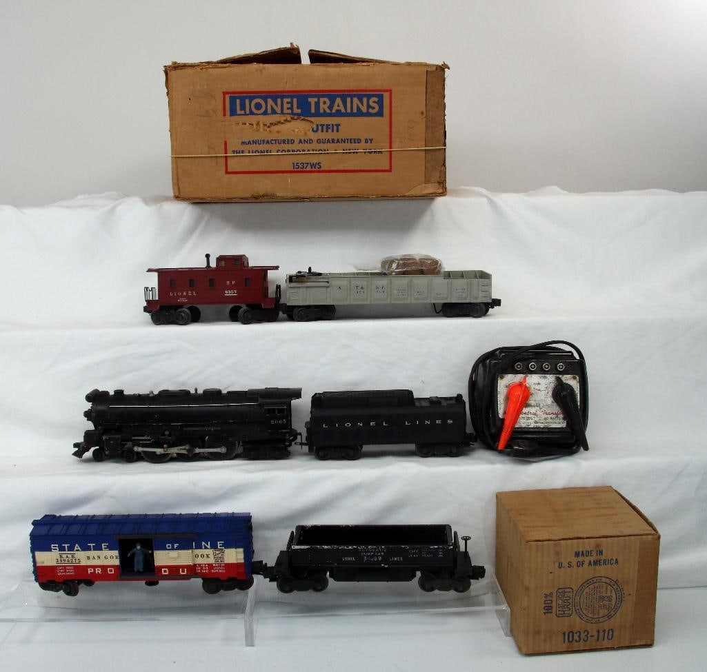 Lionel Postwar 1537WS 2065 Freight Set (1 of 8)