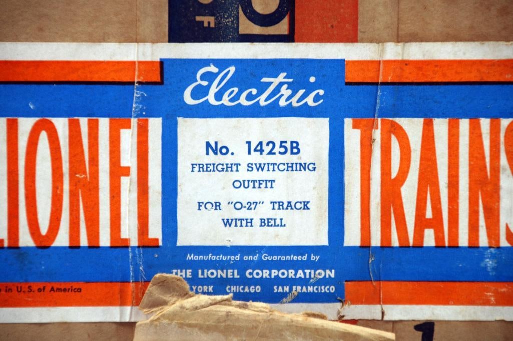Lionel Postwar No. 1425B Original Set Box only from 1948 (1 of 8)