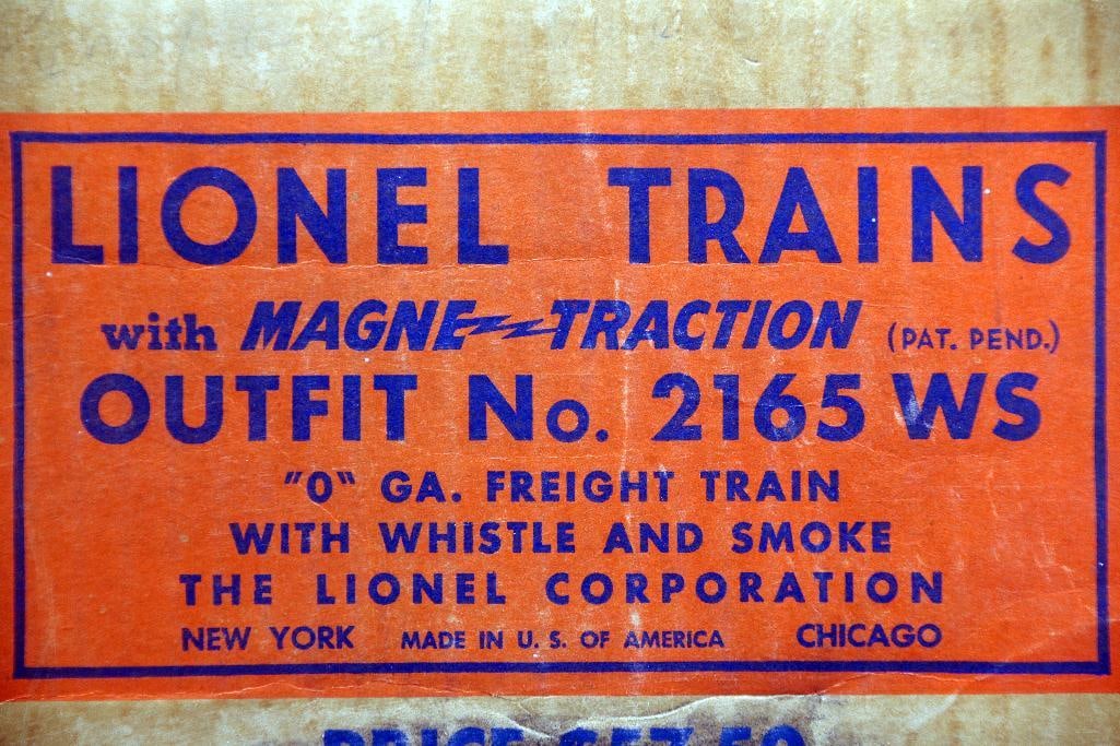 Lionel Postwar 2165WS original Set Box only from 1950 (1 of 7)