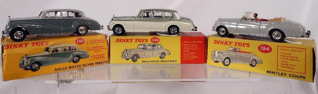 Dinky rolls royce silver cheap shadow