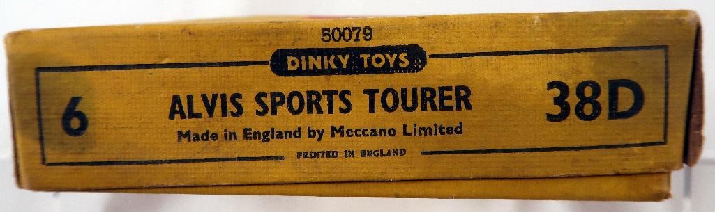 Dinky Toys 38D Alvis Sports Tourer Trade Pack with 38d Alvis X2 (1 of 14)