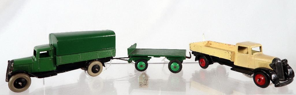 Dinky Toys 25b Covered Wagon/25a Gardeners Truck/25g Wagon (1 of 16)