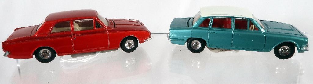 Dinky Toys 130 Ford Consul Corsair and 135 Triumph 2000 (1 of 17)