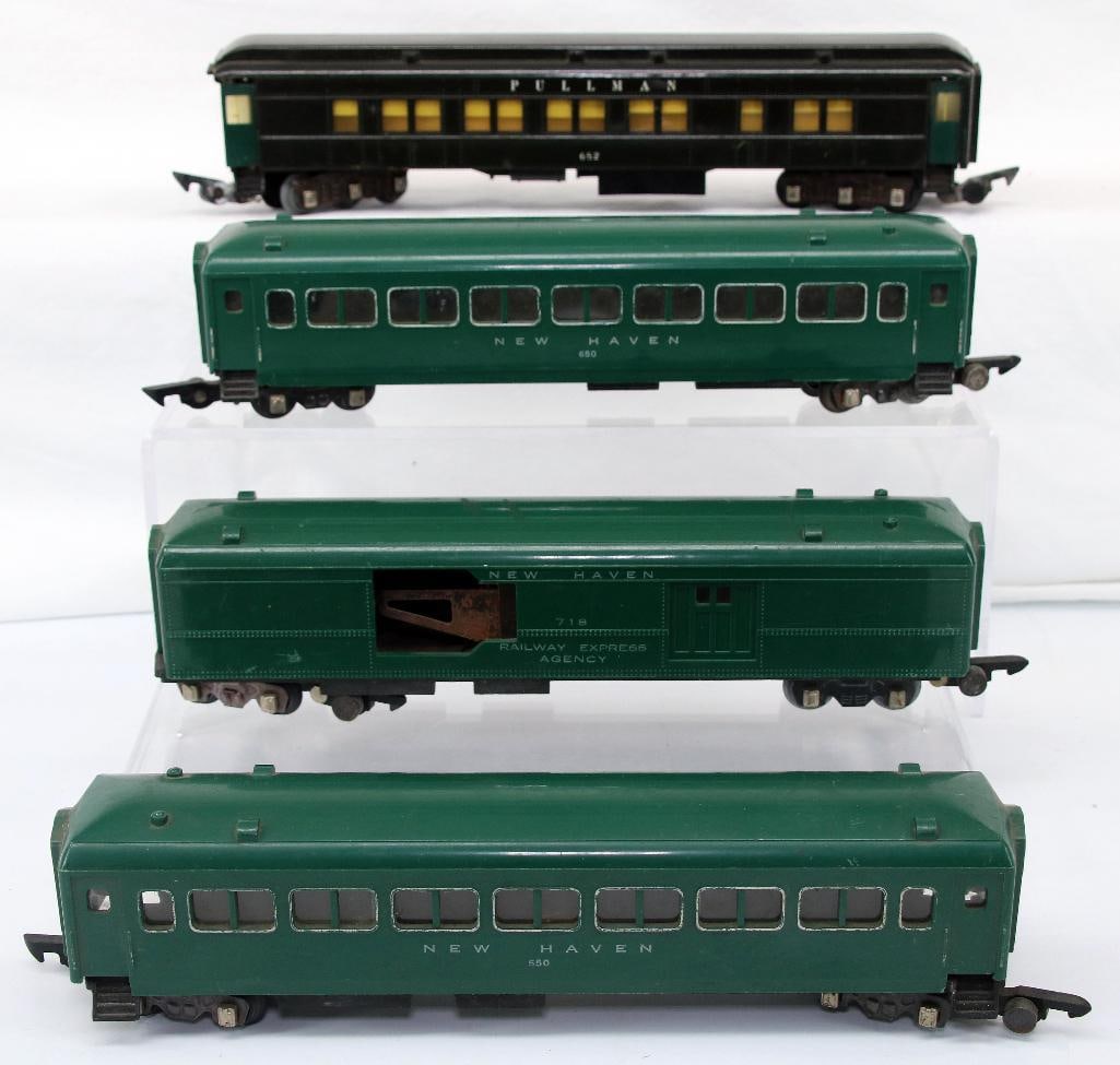 American Flyer Postwar S Gauge Three (3) Green Passenger Cars (1 of 7)