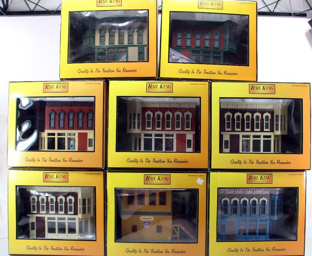 MTH Rail King O Gauge Eight (8) Assorted Buildings (1 of 13)