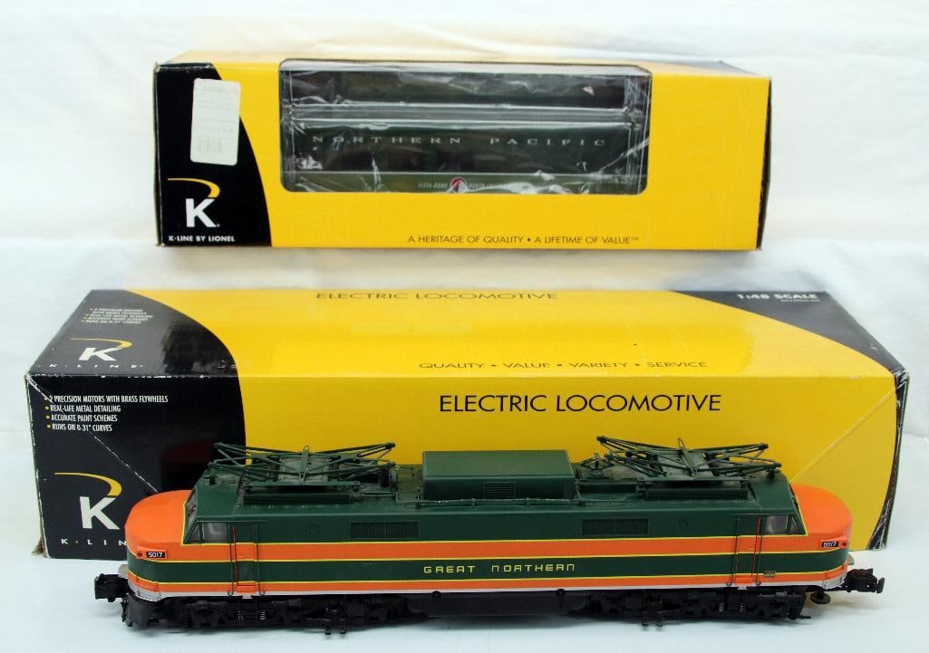 K-Line O Gauge Great Northern EP - 5 Electric Diesel and Smoking Northern Pacific Java Café (1 of 4)
