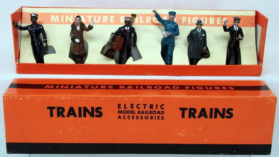 Mth Modern Miniature Railroad Figures Boxed