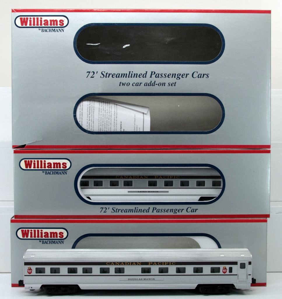 Williams O Gauge Canadian Pacific Two Passenger Car Set Boxed Auction