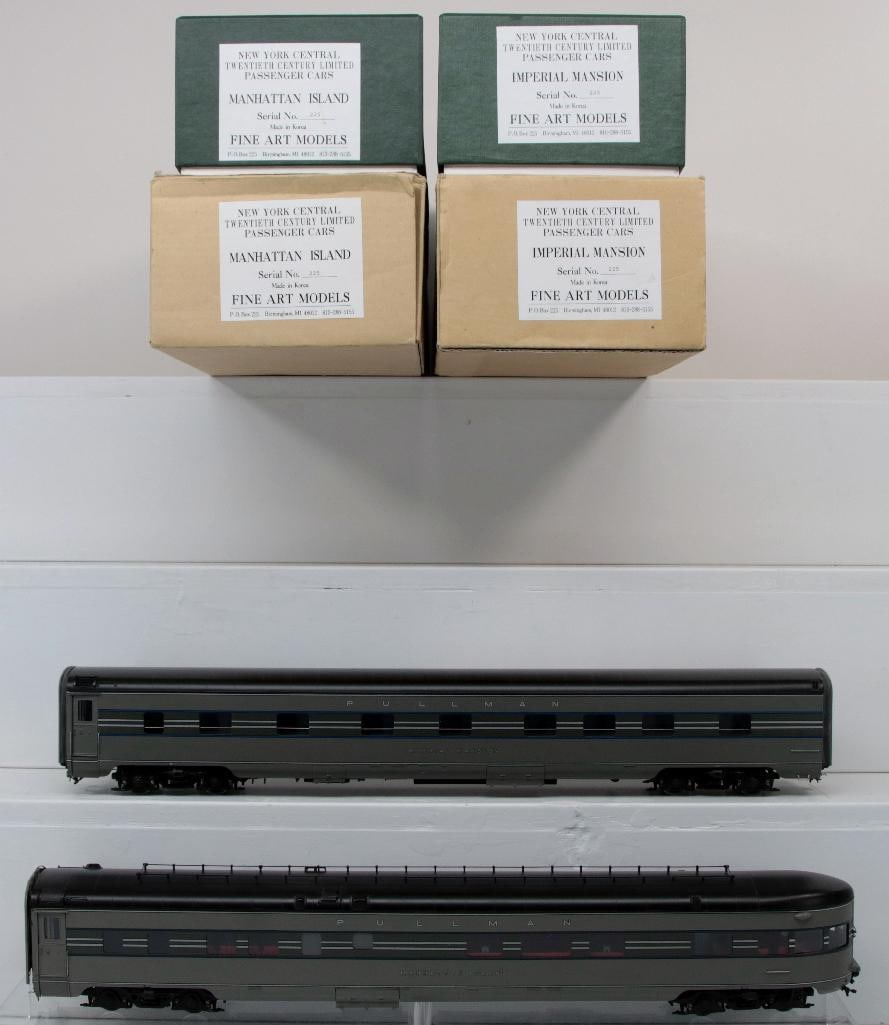 Fine Art Models O Gauge New York Central 20th Century Limited Passenger Car Imperial Mansion Car (1 of 12)