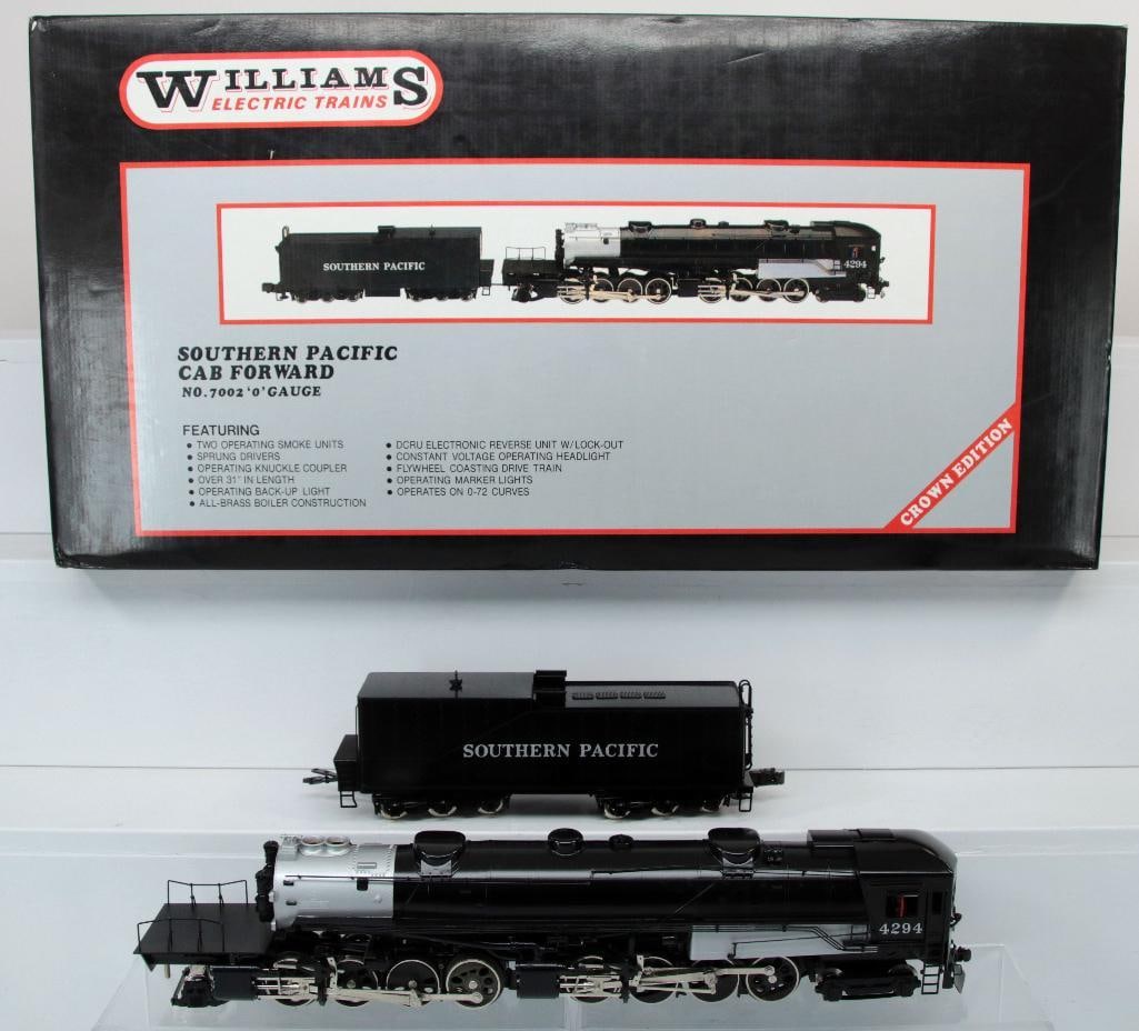 Williams O Gauge Southern Pacific Cab Forward Loco and Tender Boxed (1 of 12)