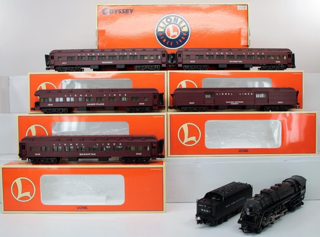 Lionel Modern O Gauge 50th Anniversary Commemorative Set Odyssey System NYC J-3a Hudson Loco  (1 of 16)