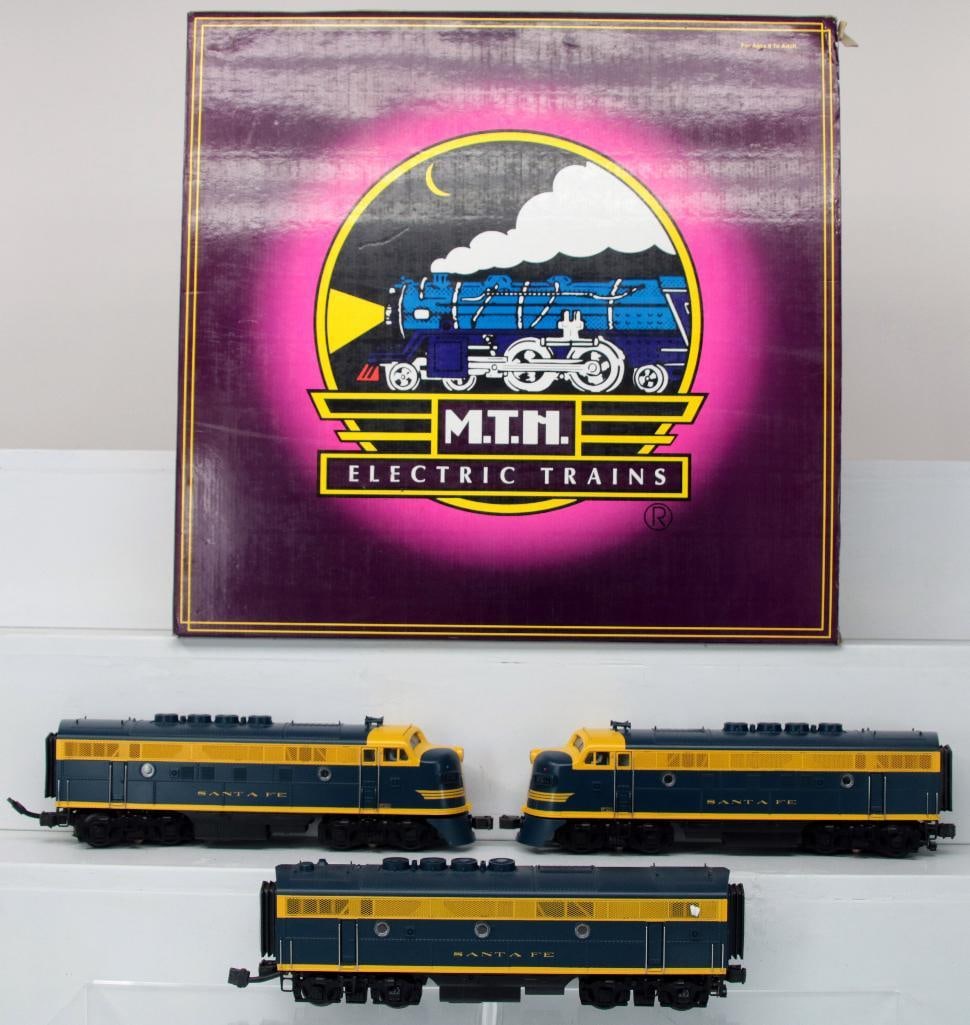 MTH O Gauge Santa Fe F - 3 A - B - A Diesel Set Boxed (1 of 13)