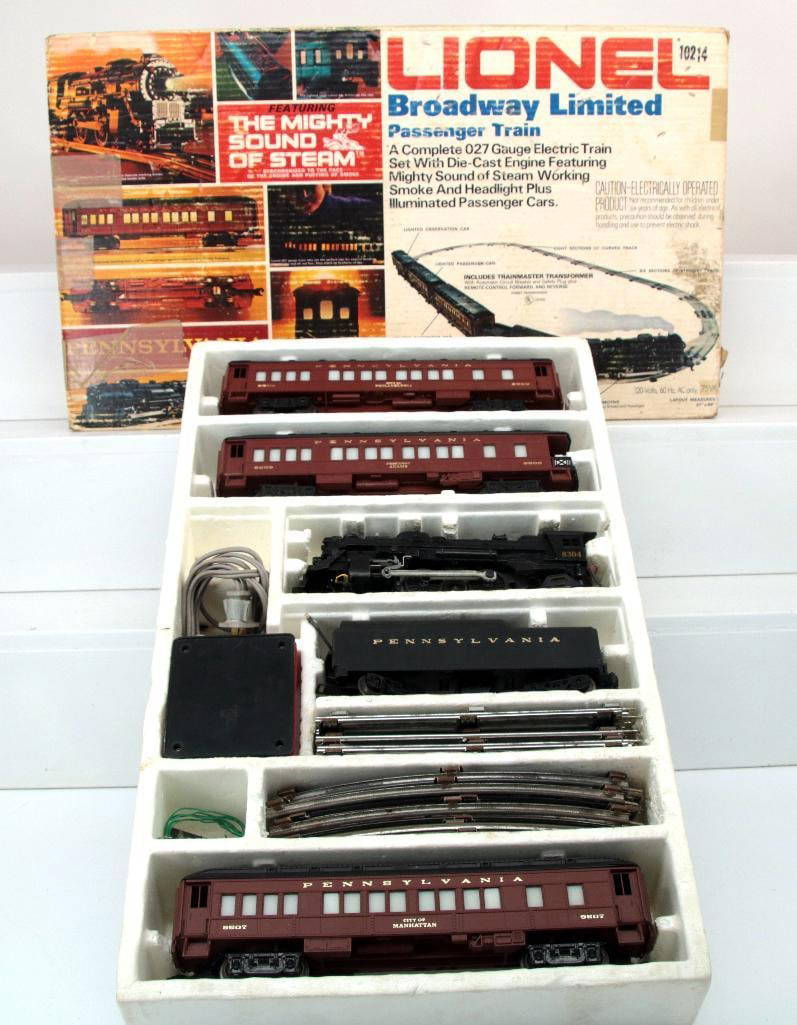Lionel Modern O Gauge Broadway Limited Passenger Set Boxed Auction