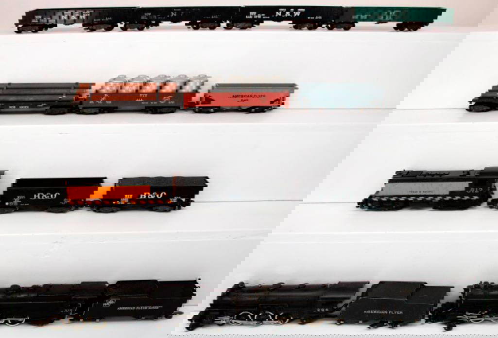 American Flyer Postwar S Gauge 295 Loco And Tender/ 312 Pennsylvania ...