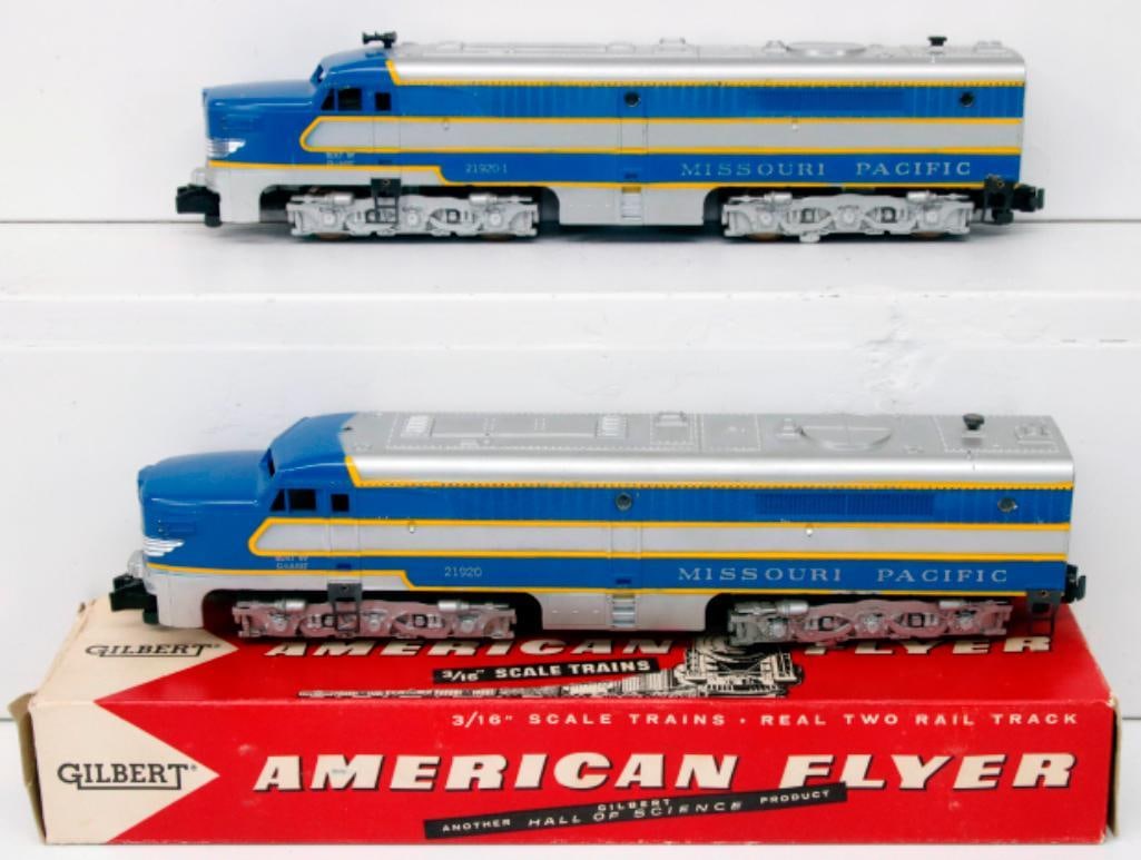 American Flyer Union Pacific Alco Diesel Nose Sticker – S Gauge Train Decal
